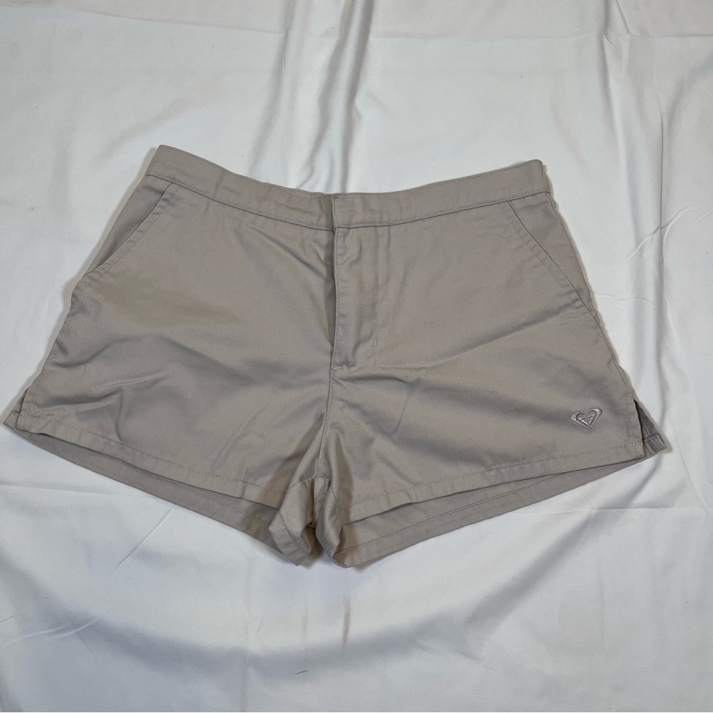 Vintage Y2K Roxy Chino Shorts Low Rise khaki‎ size 5